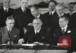Standbild Präsident Franklin Delano Roosevelt Washington DC USA, 1935, aus Sekunde 25 historischem Filmmaterial Videoclip 65675022616