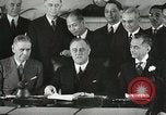 Standbild Präsident Franklin Delano Roosevelt Washington DC USA, 1935, aus Sekunde 27 historischem Filmmaterial Videoclip 65675022616