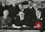 Standbild Präsident Franklin Delano Roosevelt Washington DC USA, 1935, aus Sekunde 30 historischem Filmmaterial Videoclip 65675022616