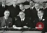 Standbild Präsident Franklin Delano Roosevelt Washington DC USA, 1935, aus Sekunde 33 historischem Filmmaterial Videoclip 65675022616