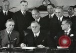 Standbild Präsident Franklin Delano Roosevelt Washington DC USA, 1935, aus Sekunde 43 historischem Filmmaterial Videoclip 65675022616