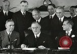 Standbild Präsident Franklin Delano Roosevelt Washington DC USA, 1935, aus Sekunde 56 historischem Filmmaterial Videoclip 65675022616