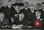 Image of President Franklin Delano Roosevelt Washington DC USA, 1935, second 4 stock footage video 65675022618