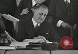 Image of President Franklin Delano Roosevelt Washington DC USA, 1935, second 49 stock footage video 65675022618