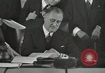 Image of President Franklin Delano Roosevelt Washington DC USA, 1935, second 50 stock footage video 65675022618