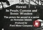 Immagine di Sfilata in Hawaii Hawaii USA, 1916, secondo 1 filmato di repertorio 65675022619