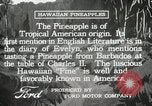Image Hawaiian travailleurs d'Ananas reposant Hawaii USA, 1916, de la seconde 14 séquences d'archives historiques vidéo 65675022621