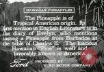Image Hawaiian travailleurs d'Ananas reposant Hawaii USA, 1916, de la seconde 20 séquences d'archives historiques vidéo 65675022621