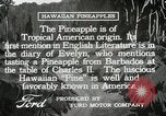 Image Hawaiian travailleurs d'Ananas reposant Hawaii USA, 1916, de la seconde 25 séquences d'archives historiques vidéo 65675022621