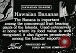 Image plantation de banane Hawaii USA, 1916, de la seconde 1 séquences d'archives historiques vidéo 65675022624