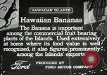 Image plantation de banane Hawaii USA, 1916, de la seconde 7 séquences d'archives historiques vidéo 65675022624