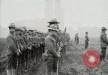 Image of US Army troops and band marching with flag during training United States USA, 1916, second 50 stock footage video 65675022632