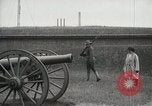 Image of US Army soldier shows cannon to woman United States USA, 1916, second 5 stock footage video 65675022633