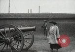 Image of US Army soldier shows cannon to woman United States USA, 1916, second 9 stock footage video 65675022633
