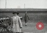 Image of US Army soldier shows cannon to woman United States USA, 1916, second 12 stock footage video 65675022633