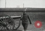 Image of US Army soldier shows cannon to woman United States USA, 1916, second 18 stock footage video 65675022633