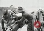 Image of US Army soldier shows cannon to woman United States USA, 1916, second 25 stock footage video 65675022633