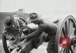 Image of US Army soldier shows cannon to woman United States USA, 1916, second 26 stock footage video 65675022633