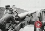 Image of US Army soldier shows cannon to woman United States USA, 1916, second 34 stock footage video 65675022633