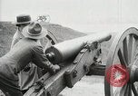 Image of US Army soldier shows cannon to woman United States USA, 1916, second 35 stock footage video 65675022633
