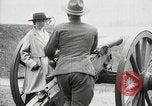 Image of US Army soldier shows cannon to woman United States USA, 1916, second 40 stock footage video 65675022633