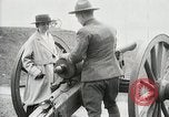 Image of US Army soldier shows cannon to woman United States USA, 1916, second 41 stock footage video 65675022633