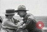 Image of US Army soldier shows cannon to woman United States USA, 1916, second 45 stock footage video 65675022633