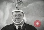 Image of Fat man playing tiny drum vintage humor United States USA, 1916, second 29 stock footage video 65675022634