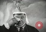 Image of Fat man playing tiny drum vintage humor United States USA, 1916, second 40 stock footage video 65675022634