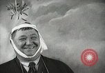 Image of Fat man playing tiny drum vintage humor United States USA, 1916, second 45 stock footage video 65675022634