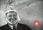 Image of Fat man playing tiny drum vintage humor United States USA, 1916, second 49 stock footage video 65675022634
