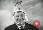 Image of Fat man playing tiny drum vintage humor United States USA, 1916, second 54 stock footage video 65675022634