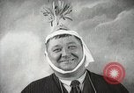 Image of Fat man playing tiny drum vintage humor United States USA, 1916, second 56 stock footage video 65675022634