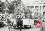 Standbild Historische Parade Hawaii USA, 1916, aus Sekunde 29 historischem Filmmaterial Videoclip 65675022635