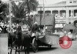 Standbild Historische Parade Hawaii USA, 1916, aus Sekunde 39 historischem Filmmaterial Videoclip 65675022635