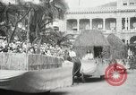 Standbild Historische Parade Hawaii USA, 1916, aus Sekunde 51 historischem Filmmaterial Videoclip 65675022635
