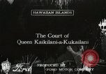 Standbild kulturelle Show Hawaii USA, 1916, aus Sekunde 1 historischem Filmmaterial Videoclip 65675022636