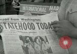 Image of Hawaiian women Hawaii USA, 1959, second 40 stock footage video 65675022660
