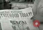Image of Hawaiian women Hawaii USA, 1959, second 42 stock footage video 65675022660