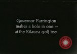 Immagine di Giocare a golf presso il Kilauea National Park Hawaii USA, 1928, secondo 1 filmato di repertorio 65675022675