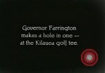 Immagine di Giocare a golf presso il Kilauea National Park Hawaii USA, 1928, secondo 5 filmato di repertorio 65675022675