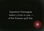 Immagine di Giocare a golf presso il Kilauea National Park Hawaii USA, 1928, secondo 7 filmato di repertorio 65675022675