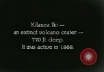 Immagine di Il Kilauea Lki cratere in Hawaii Hawaii USA, 1928, secondo 3 filmato di repertorio 65675022676