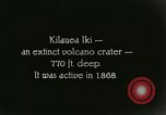 Immagine di Il Kilauea Lki cratere in Hawaii Hawaii USA, 1928, secondo 8 filmato di repertorio 65675022676