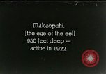 Image of Makaopuhi volcano Hawaii USA, 1928, second 1 stock footage video 65675022677