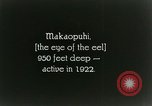 Image of Makaopuhi volcano Hawaii USA, 1928, second 5 stock footage video 65675022677