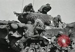 Image of Infantrymen riding on M46 tanks Korea, 1951, second 39 stock footage video 65675022679