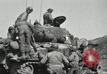 Image of Infantrymen riding on M46 tanks Korea, 1951, second 45 stock footage video 65675022679