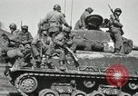 Image of Infantrymen riding on M46 tanks Korea, 1951, second 47 stock footage video 65675022679