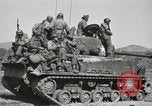 Image of Infantrymen riding on M46 tanks Korea, 1951, second 50 stock footage video 65675022679